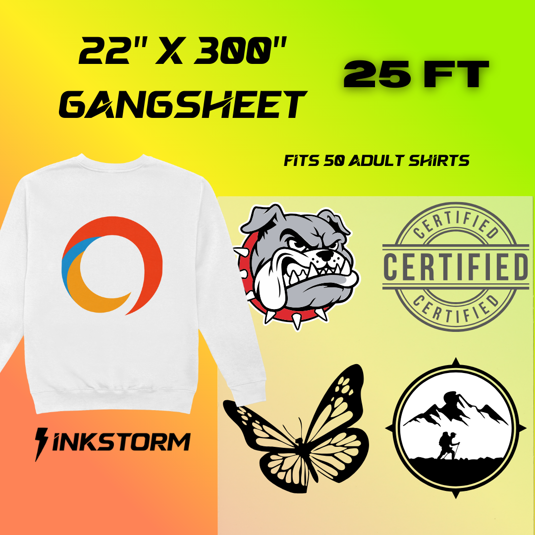 DTF Transfers Gang Sheet Builder