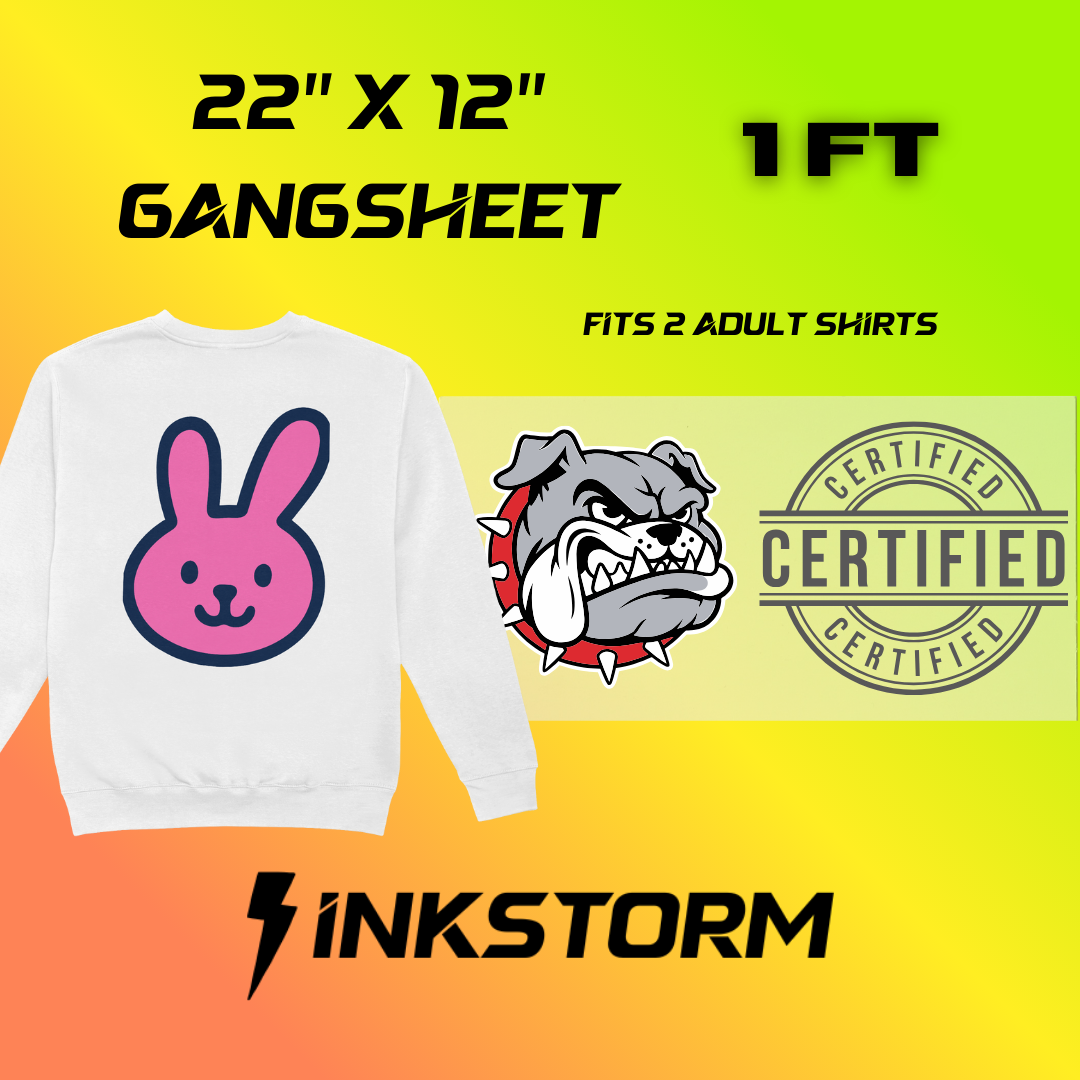 DTF Transfers Gang Sheet Builder