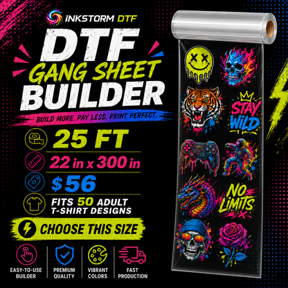 DTF Transfers Gang Sheet Builder