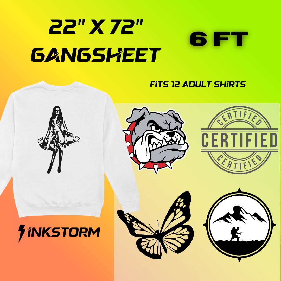 DTF Transfers Gang Sheet Builder
